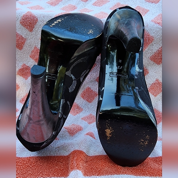 Coach open toe high heels - Picture 4 of 13
